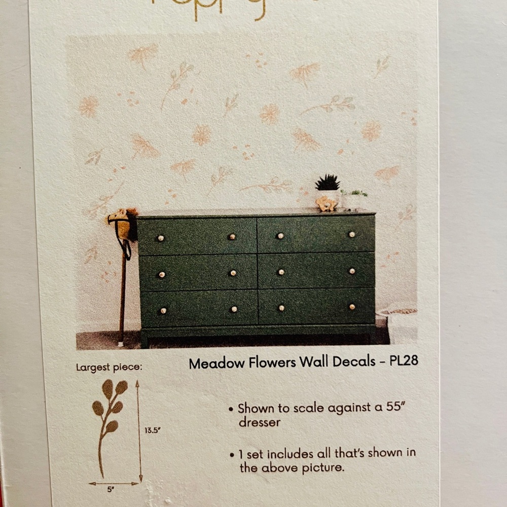 Meadow Floral Wall Decals